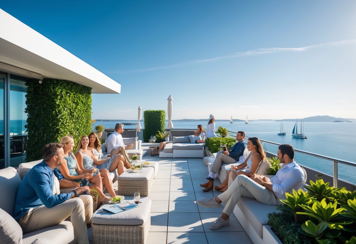 Sådan vælger du den perfekte tagterrasse og finder sæde tilbud på havet